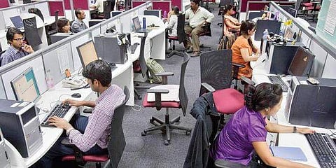 File image of an office room used for representational purpose only