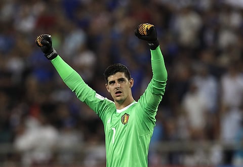 Chelsea's Belgian goalkeeper Thibaut Courtois. | (File Photo | AP)