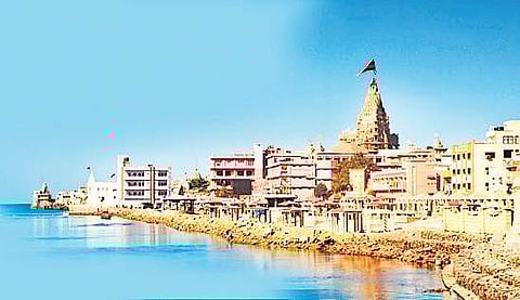 The mythical city of Dwarka