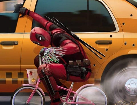 The sequel, starring an unkillable, potty-mouthed super hero from Marvel Comics, grossed more than $730 million at theater box offices worldwide, according to the earnings report.