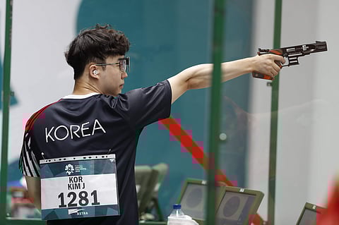 orth Korean shooters were competing for the first time Saturday in a World Championships held in the South | AP