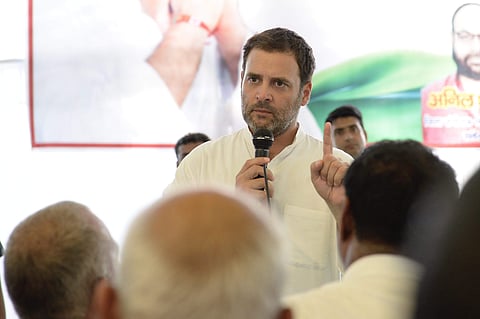 Congress chief Rahul Gandhi (Photo | PTI)