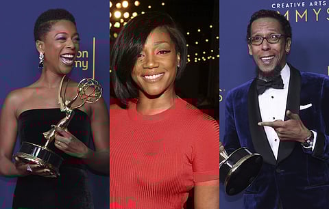 Samira Wiley, Tiffany Haddish and Ron Cephas Jones (Photos | AP)