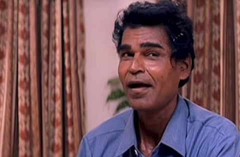 Veteran Tamil film actor Kumarasamy (Kovai Senthil). (Youtube screengrab)