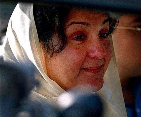 Kulsoom Nawaz, the wife of former Pakistan prime minister Nawaz Sharif. (Photo | AFP)