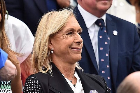 Czech-US retired tennis player Martina Navratilova (File | AFP)
