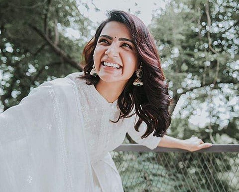 Actor Samantha. (Photo | Instagram//samantharuthprabhuoffl/ )