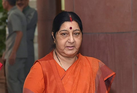 External Affairs Minister Sushma Swaraj (File | PTI)