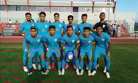 Indian U-19 football team (Twitter@IndianFootball)