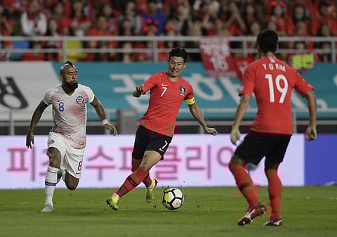 South Korea captain and Tottenham winger Son Heung-min (File | AP)