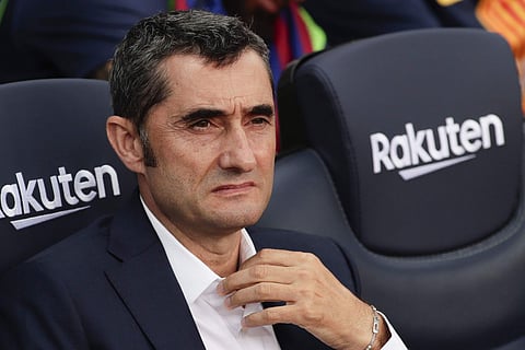Barcelona coach Ernesto Valverde (File | AP)