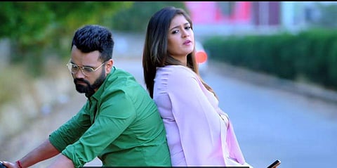 A still from 'Iruvudellava Bittu' (YouTube screengrab)