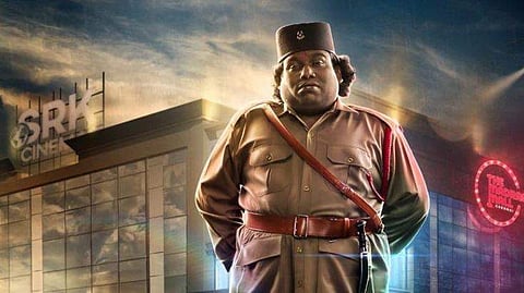 Yogi Babu in 'Gurkha' poster.