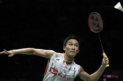 Japan badminton star Kento Momota (File | AP)