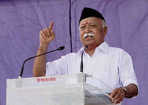 RSS chief Mohan Bhagwat (File | PTI)
