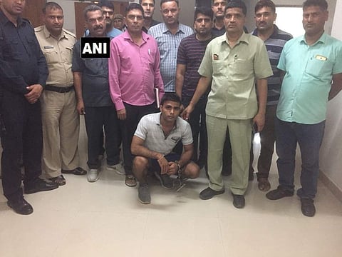 Nishu, the main accused in Rewari gangrape case, arrested by Special Investigation Team. (Photo | ANI)