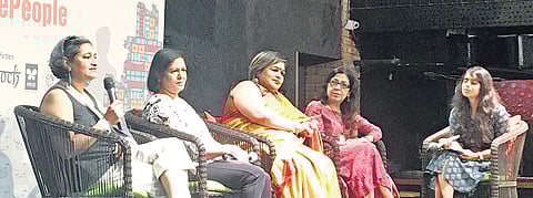Panel discussion at the recently-held Women Writers’ Festival