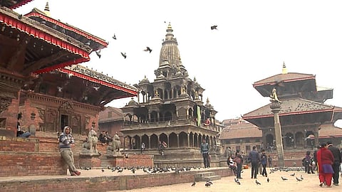 The temple has been reopened for the auspicious occasion of Krishna Janmashtami after three years. (Photo| Youtube screen grab)
