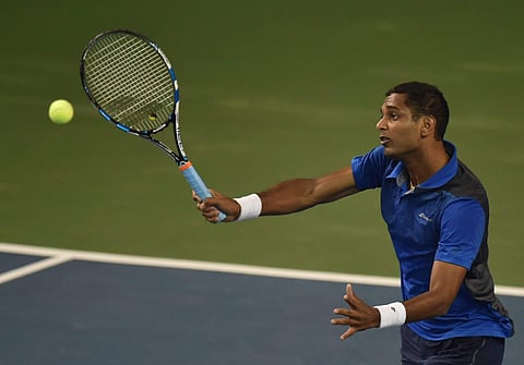 Indian tennis star Ramkumar Ramanathan(File | PTI)