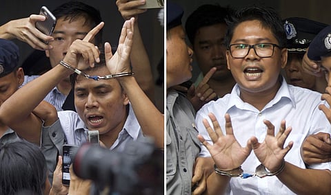 UN chief urges Myanmar government to free Reuters journalists