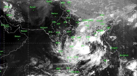 Cyclone Daye.( Photo |IMD)