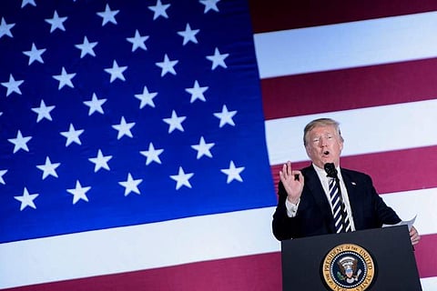 US President Donald Trump. (Photo | AFP)