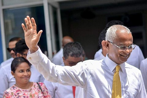 Ibrahim Mohamed Solih. (Photo | AFP)