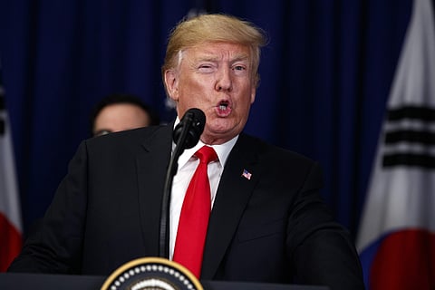 US President Donald Trump. (Photo | AP)