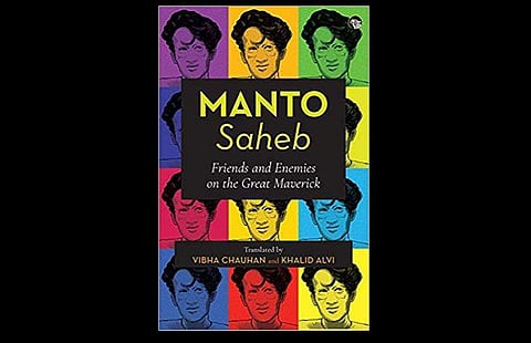 The cover of 'Manto Saheb'. (Photo | Amazon)