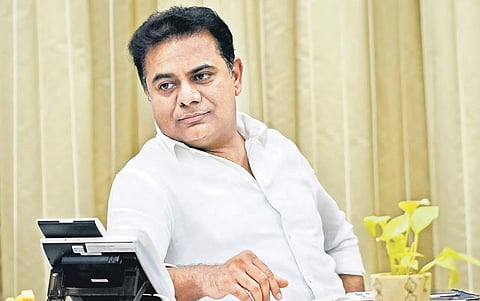 Telangana IT Minister KT Rama Rao (Photo | EPS)