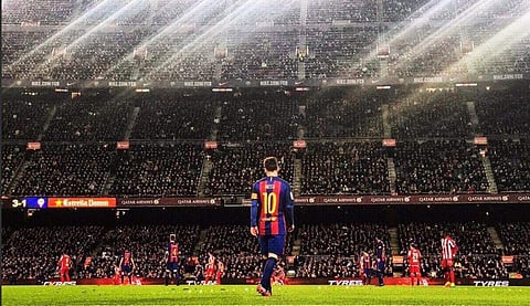 According to the budget estimate approved by the club's board of directors, in the 2017/18 season, Barcelona had a turnover of 914 million euros (Photo | Twitter/ Leo Messi)