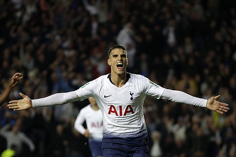 Erik Lamela has a potential chance to start at the John Smith's Stadium | AP