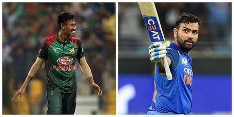 Mustafizur Rahman vs Rohit Sharma: Stand-in skipper Rohit has elegantly led India in Asia Cup with himself posing as a strong example when it comes to batting. In the tournament so far, he already has three fifty-plus scores including a century against Pa