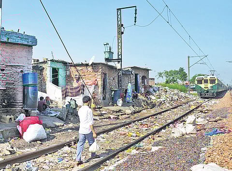 Proposal to construct two fresh lines by removing the encroachment near the railway tracks is underway | Naveen Kumar