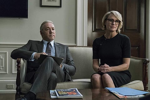 Kevin Spacey and Robin Wright in 'House of Cards' (Photo | IMDB)