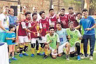 SRVC Kerala wins Regional lind Football Tournament
