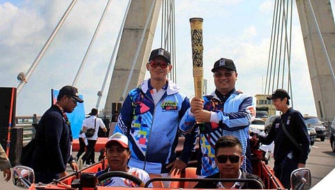 Asian Para Games 2018 torch relay (Photo | Asian Para Games 2018/Twitter)