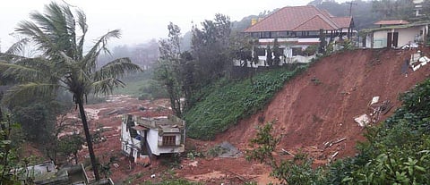 In Kodagu, 758 houses have been damaged and the district administration has identified 42 acres to build houses (File | EPS)