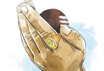 Congress is all set to gain power in four of the five local bodies in Haveri district