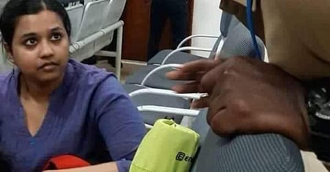 Losi Sofia, the scholar who raised anti-BJP slogans on a flight with Tamil Nadu BJP chief Tamilisai Soundararajan (Photo | Twitter)