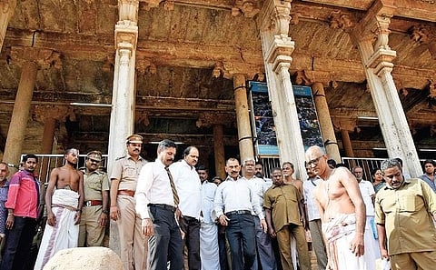 Sri Ranganathaswamy Temple Idol theft: IG Pon Manickavel begins probe