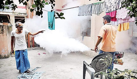 Civic officials have intensified fogging and anti-larval operations (File | EPS)
