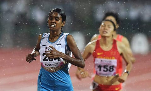 Indian athlete P U Chitra.| (File | AFP)