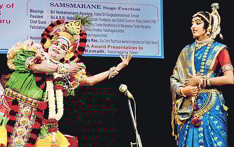 While the makeup and the act is the same, the language is all that makes this Yakshagana unique I Rajesh Shetty Ballalbagh