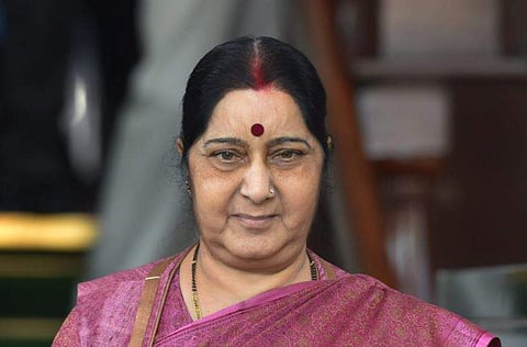 External Affairs Minister Sushma Swaraj (File | PTI)