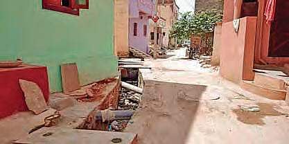 One of the open drains at Chintal (Ward 128) | Express