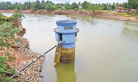Water level fluctuation during June-2025 with respect to November-2024 depict an average fall of 3.42 m