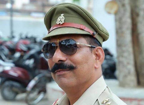 Inspector Subodh Kumar Singh (Photo | Twitter/ANI)