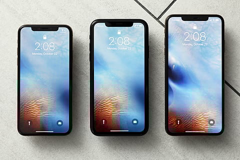 Apple iPhone X, iPhone XR, iPhone XS max. (Photo | AP)
