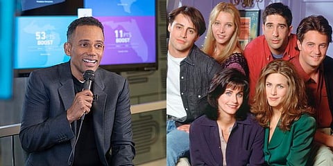 'The Good Doctor' star Hill Harper and a still from sitcom 'Friends'. (Photo | AP and YouTube Screengrab)